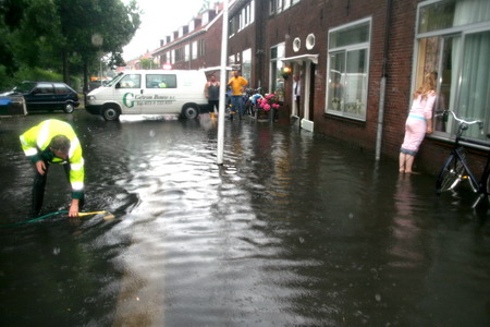 Wateroverlast in de Kooi